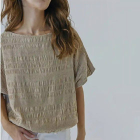 Clara Top warm Beige NORR - bild 2
