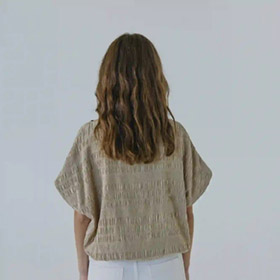 Clara Top warm Beige NORR - bild 3