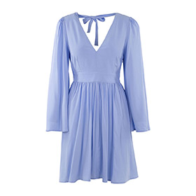 Claudia Dress Vista Blue - bild 1