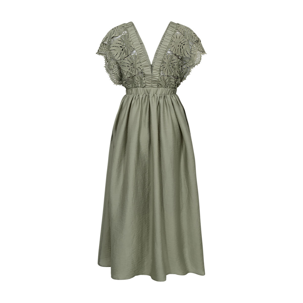 Cole Dress Seagrass  COPENHAGEN MUSE - bild 2