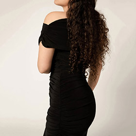 Columbine Dress Black VIVEH - bild 4