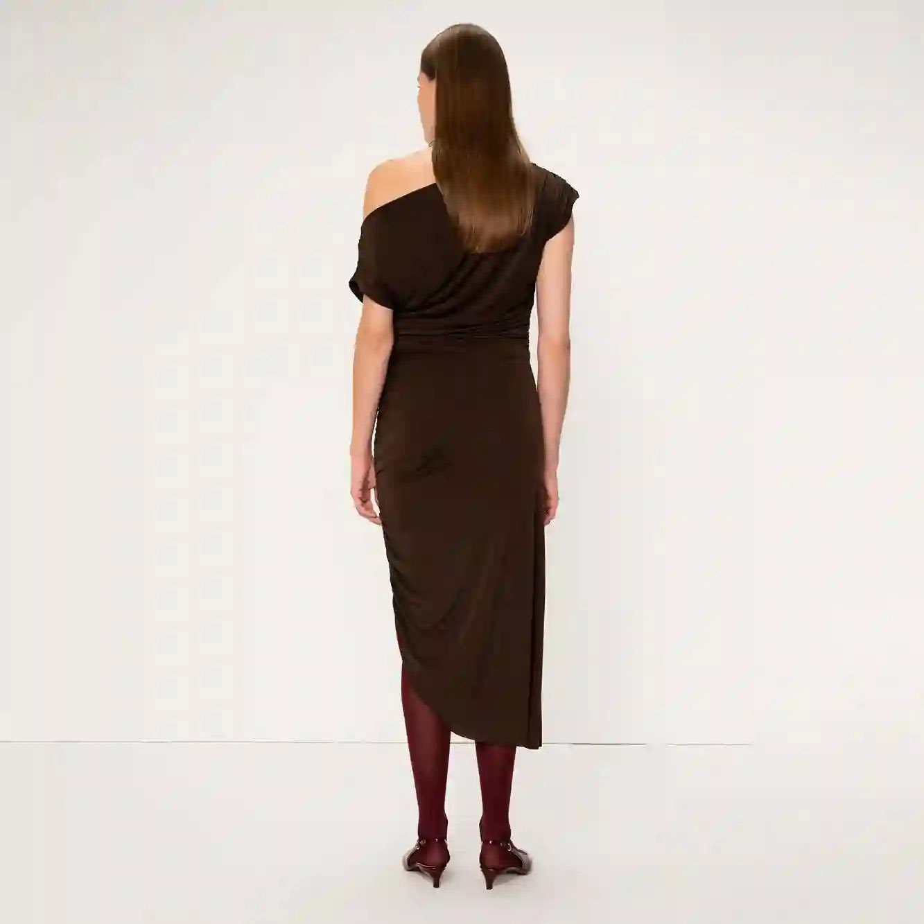 Columbine Dress Mocha VIVEH - bild 3