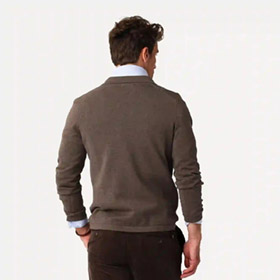 Cotton Half Zip Nougat LESS WORRIES - bild 2