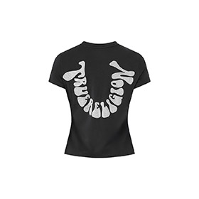 Crystal HS Crew Tee Black TRUE RELIGION - bild 2