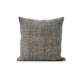 Cushion Cover Braided Denim Grey 50x50 - bild 1