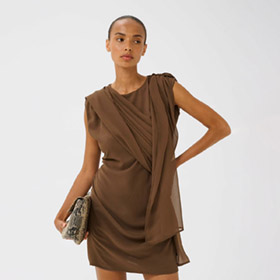 Darly Dress Brown GESTUZ - bild 2