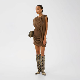 Darly Dress Brown GESTUZ - bild 3