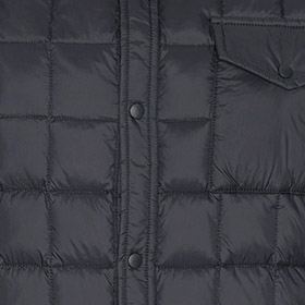 Down Overshirt Navy LESS WORRIES - bild 4