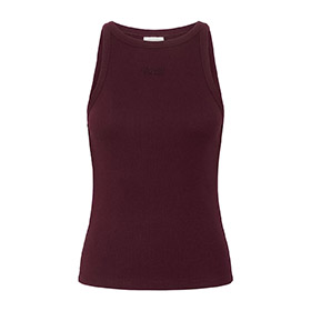 Drew Rhinestone Logo Tank Aronia GESTUZ - bild 3