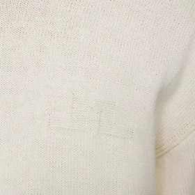 eddy Cotton Wool crew Neck White J LINDEBERG - bild 2
