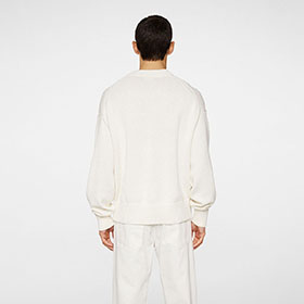 eddy Cotton Wool crew Neck White J LINDEBERG - bild 4