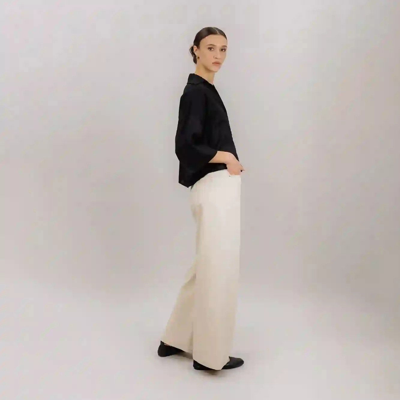 Elonora Pants Cream URBAN PIONEERS - bild 2