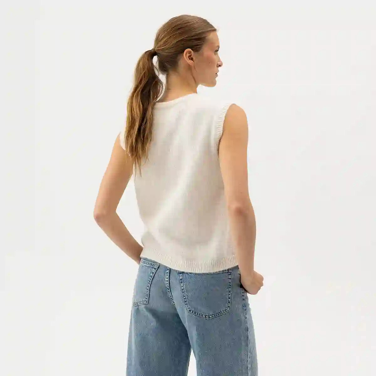 Elsy Vest Off White HOLEBROOK - bild 2