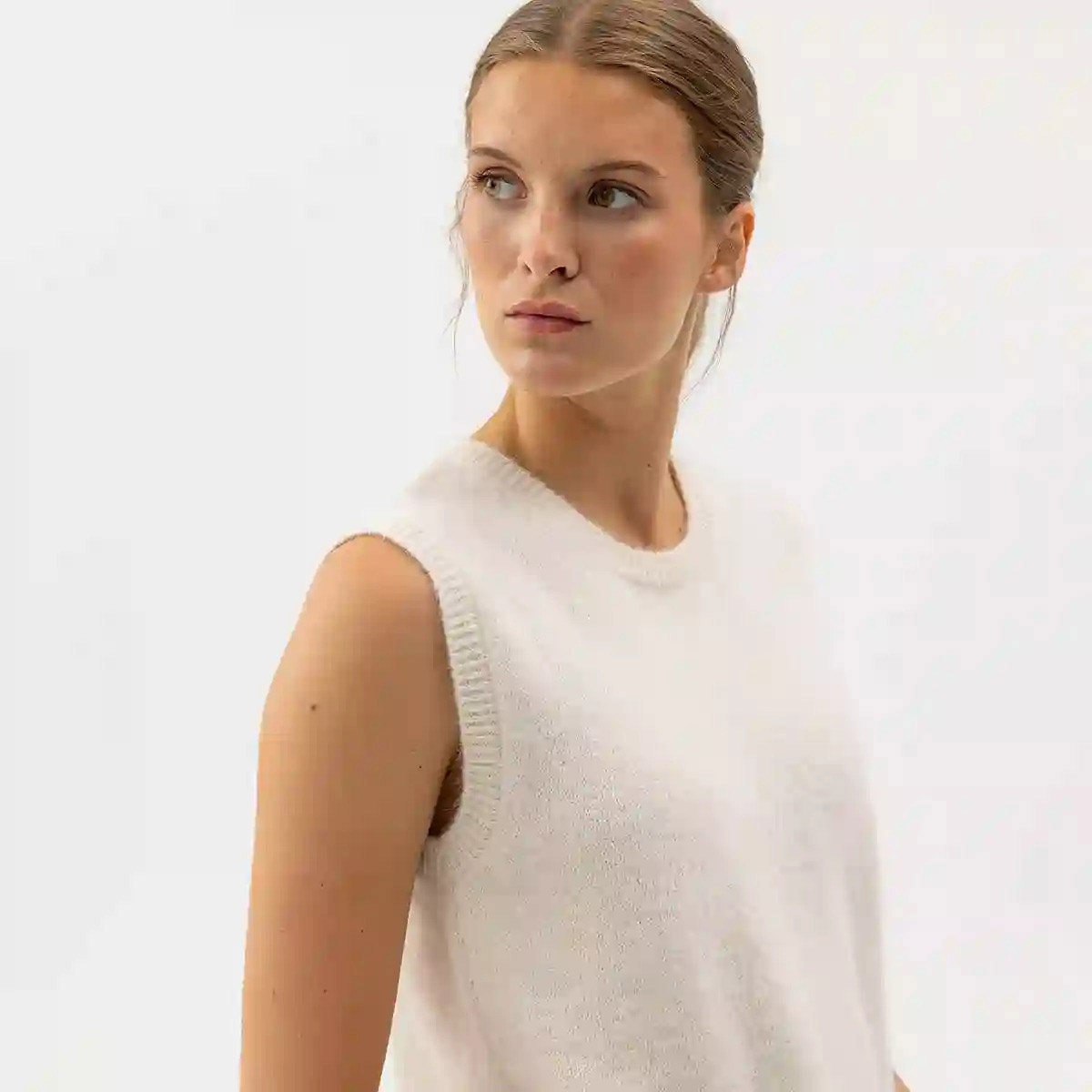 Elsy Vest Off White HOLEBROOK - bild 3