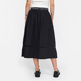 ES Luna Midi Skirt Black - bild 3