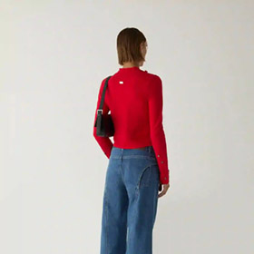 Fia Cardigan Red LAGAAM - bild 2