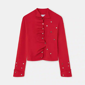 Fia Cardigan Red LAGAAM - bild 3