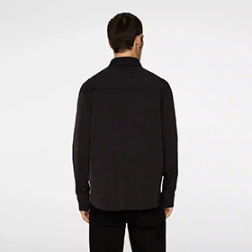 Finnigan Tech Drape Shirt Black J LINDEBERG - bild 2