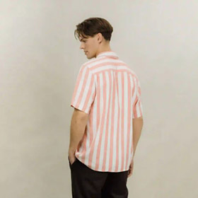 Folke SS Shirt Red URBAN PIONEERS - bild 2