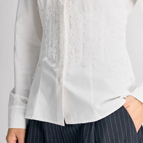 Grazia Shirt White URBAN PIONEERS - bild 4