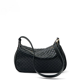 Handv�ska Catania Svart Skinn LATALIA - bild 2