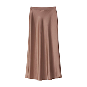 Hana Satin Skirt Sand - bild 1