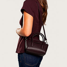 Handvska Bari Mini Brodeaux LATALIA - bild 3