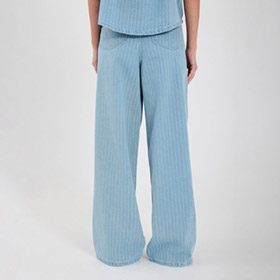 Hannali Wide Stripe Jeans NORR - bild 2