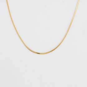 Herringbone Chocker Necklace Gold - bild 1