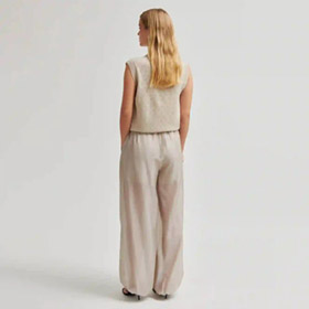 Hidie Trousers Taupe SECOND FEMALE - bild 3