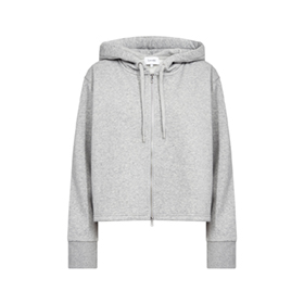 Hoddie Zip Nuka 9 Grey Melange  LEVETE ROOM - bild 2
