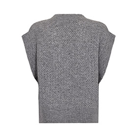 Ibra Waistcoat Dark Grey COPENHAGEN MUSE - bild 2