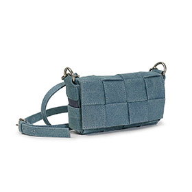 Iphone Bag Braided Denim Strap - bild 1