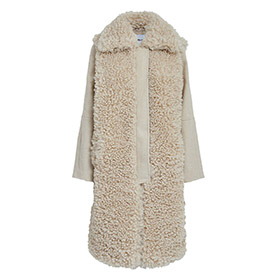 Jacka May Coat SAnd Grey MINUS - bild 2