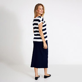Jasmine Skirt Navy - bild 2