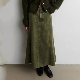 Jaye Denim Skirt Green SECOND FEMALE - bild 2