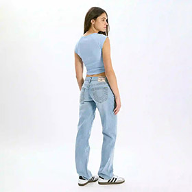 Jeans Sarah Low Rise Light Wash TRUE RELIGION - bild 2