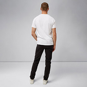 JL Sid Basic T-shirt White - bild 3