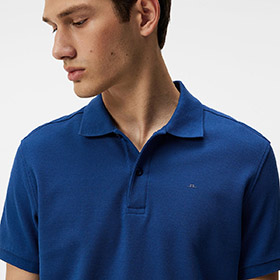 JL Troy Polo Shirt Pike Blue - bild 3