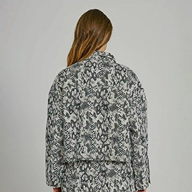 Kenzie Denim Jacket Snake NORR - bild 3