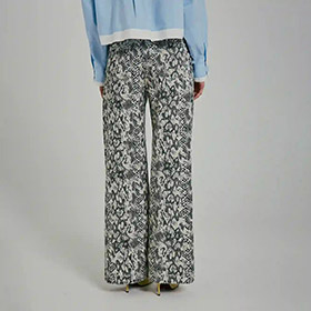Kenzie Wide Jeans Snake NORR - bild 3