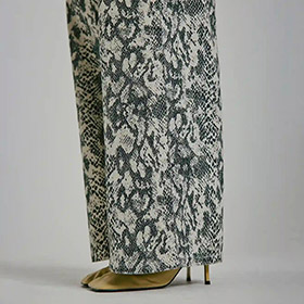 Kenzie Wide Jeans Snake NORR - bild 4