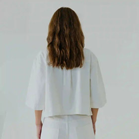 Kenzina White Shirt SS NORR - bild 2