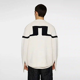Kessler Biker Zip Knit Moonbeam J.LINDEBERG - bild 2