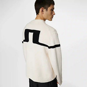 Kessler Biker Zip Knit Moonbeam J.LINDEBERG - bild 3