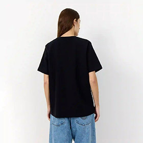 Kis T-shirt Svart LEVETE ROOM - bild 2