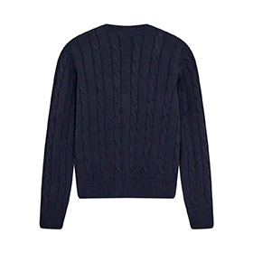 Kotom Stickad Pullover Bl COPENHAGEN MUSE - bild 2