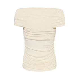 Laily Offshoulder Top Egret  GESTUZ - bild 2