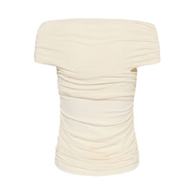 Laily Offshoulder Top Egret  GESTUZ - bild 5