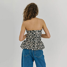 Lelo Tube Top Leo Print NORR - bild 2